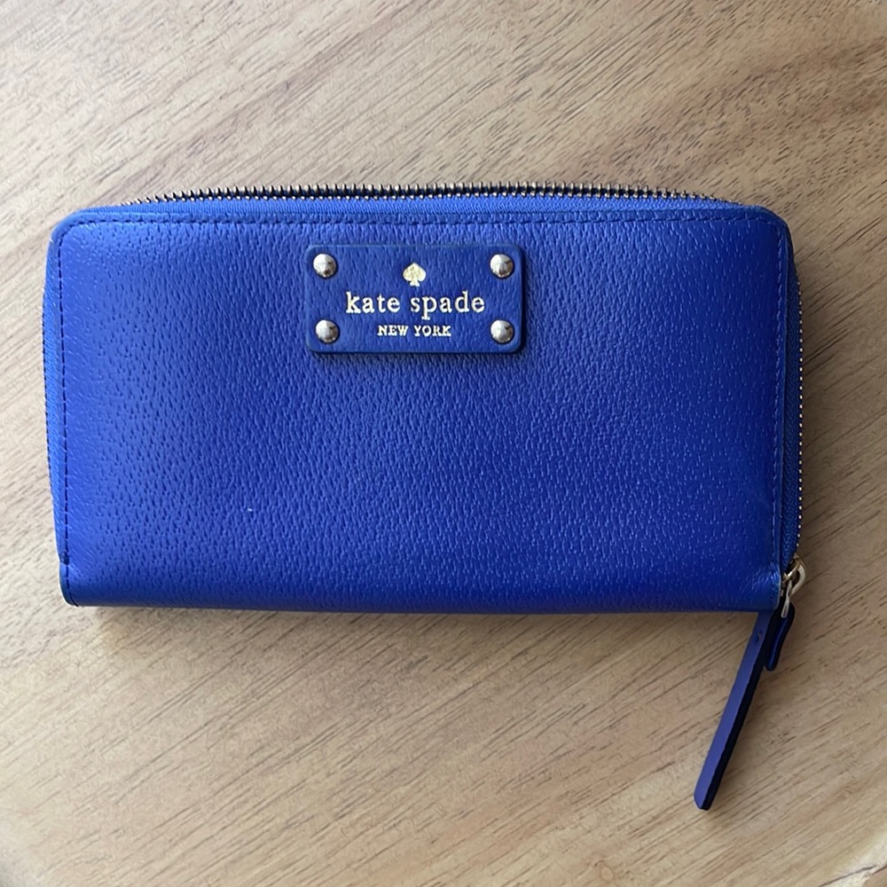Blue wallet